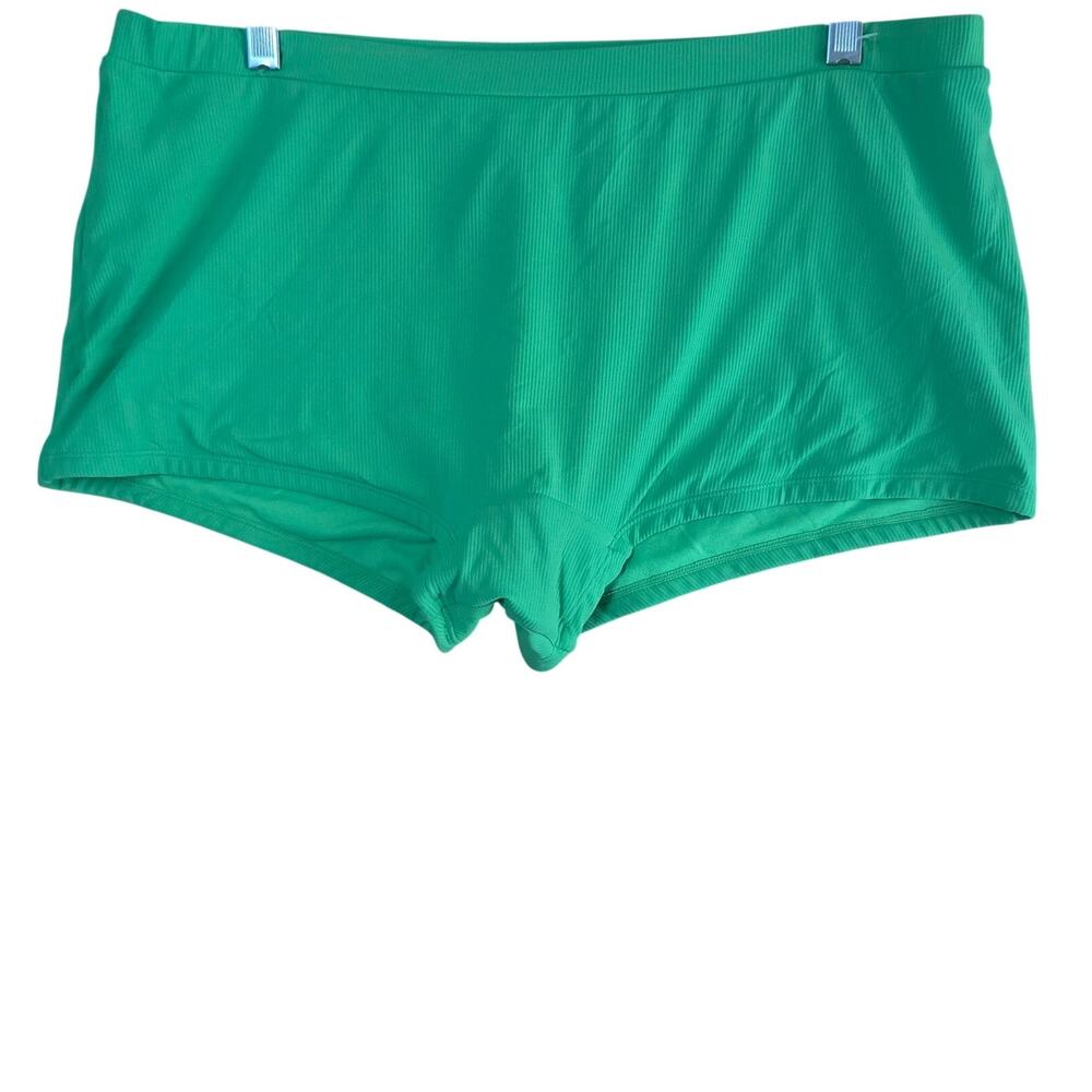 Green Boy Shorts Swim Bottoms Size XL